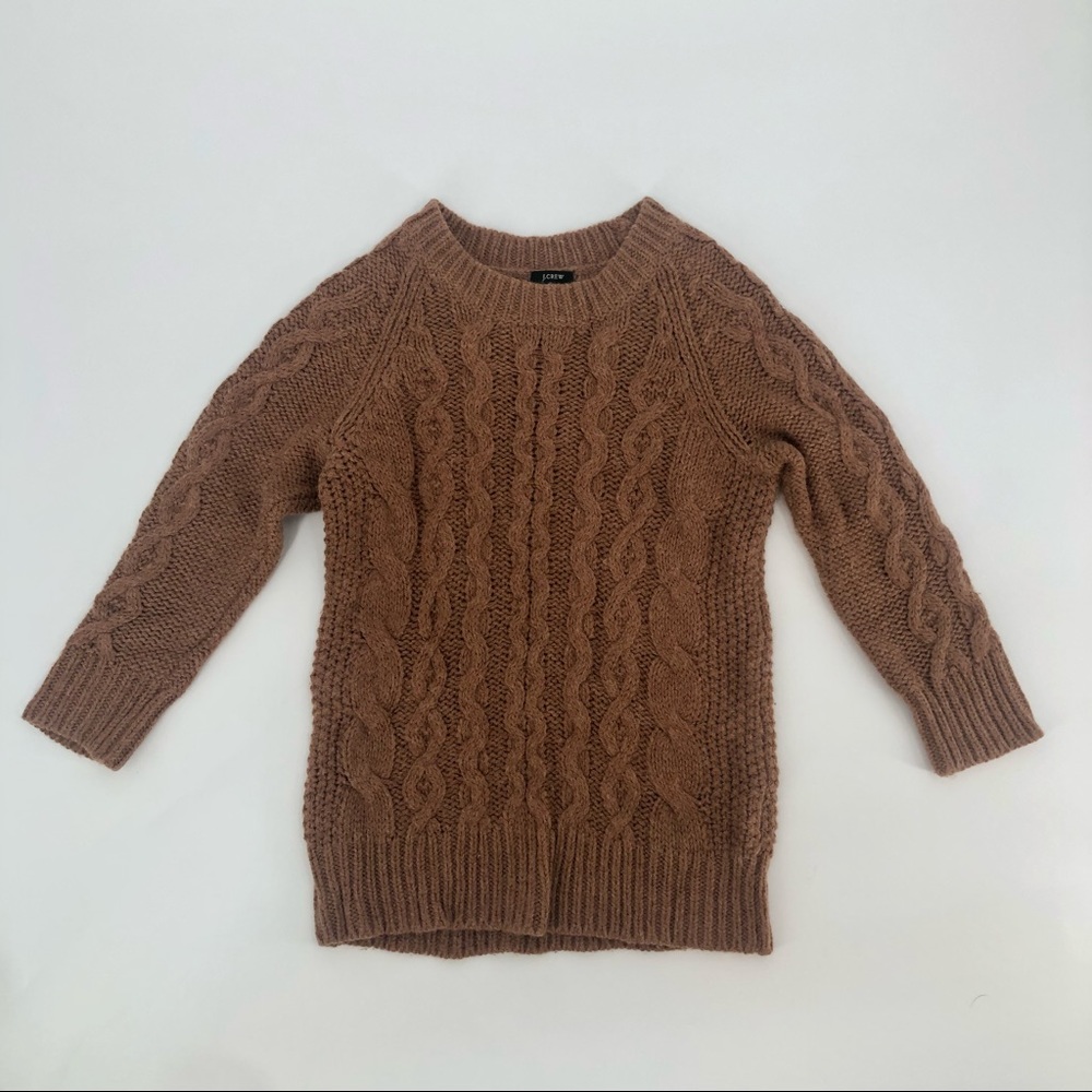 J Crew Cable Knit Sweater - XS